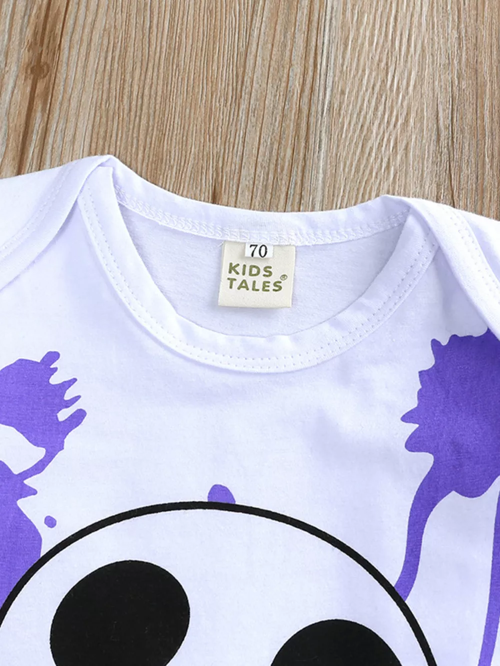 Children's Halloween Bodysuit and Pants Set with Hat, image 3