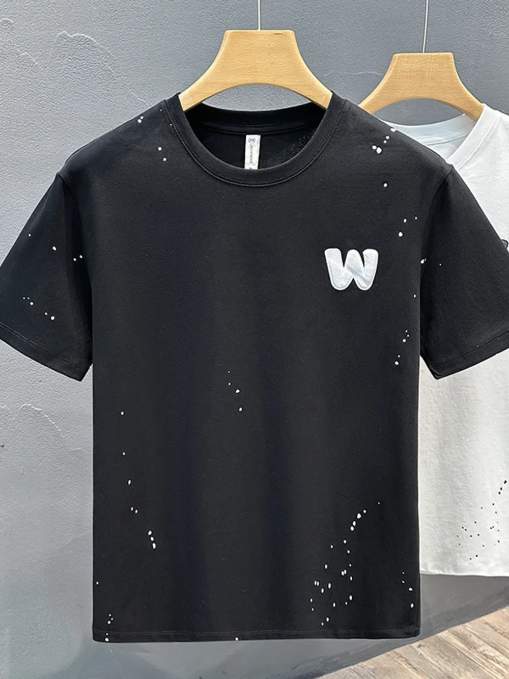 Men's Full Size Round Neck Short Sleeve T-Shirt Plus Size