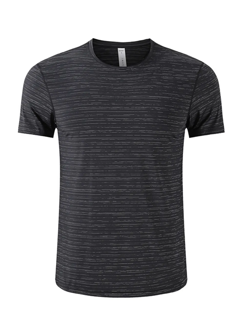 Men's Plus Size Round Neck Short Sleeve T-Shirt