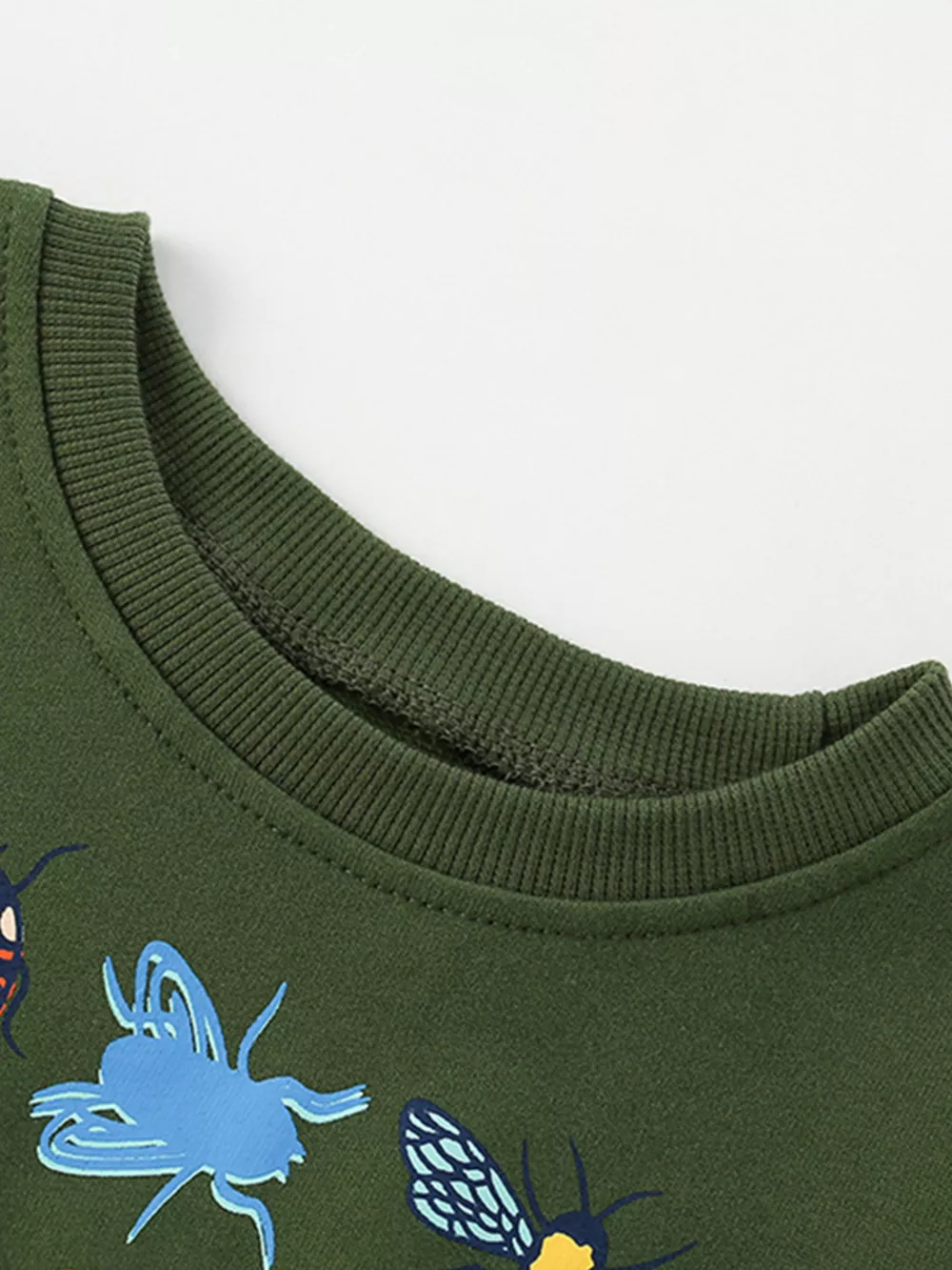 Children's Butterfly Crew Neck Sweatshirt, image 3