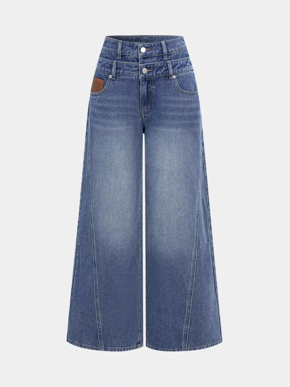 High Waist Wide Leg Jeans