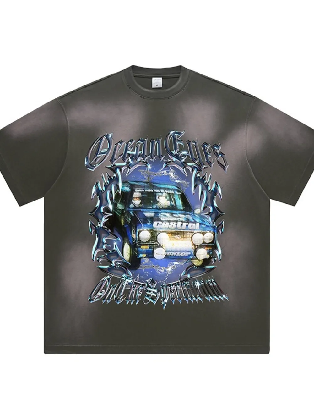 Men's Graphic Round Neck Short Sleeve T-Shirt, image 3