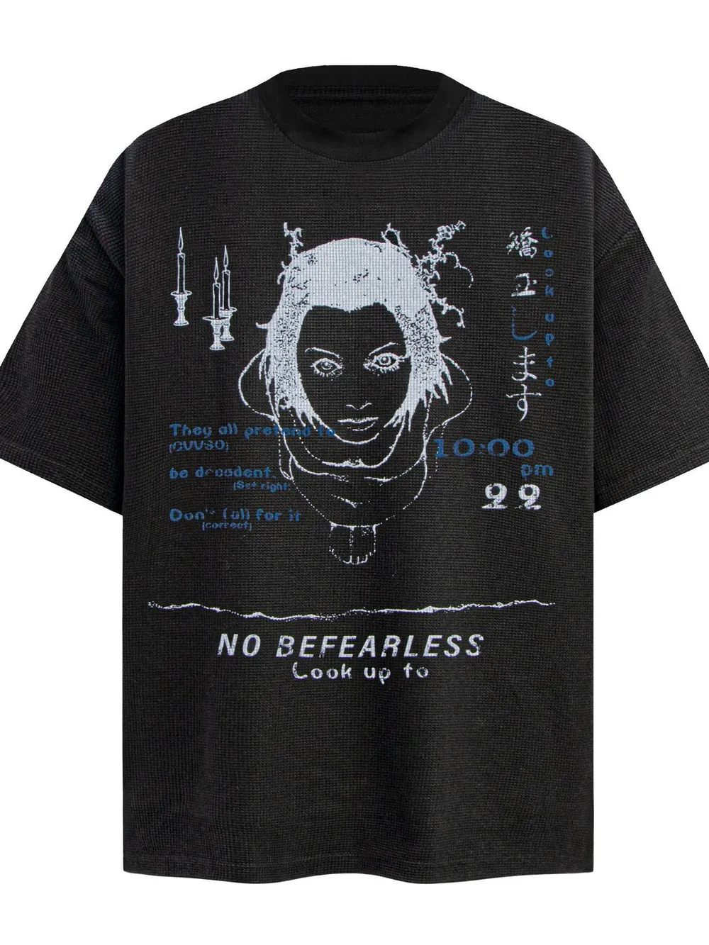 Men's Graphic Round Neck Short Sleeve T-Shirt