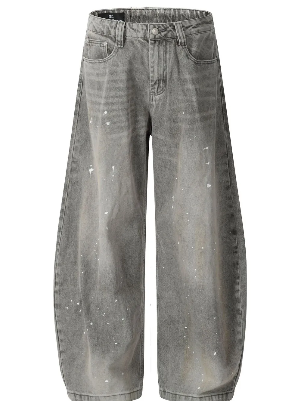 Men's Wide Leg Denim Jeans, image 2