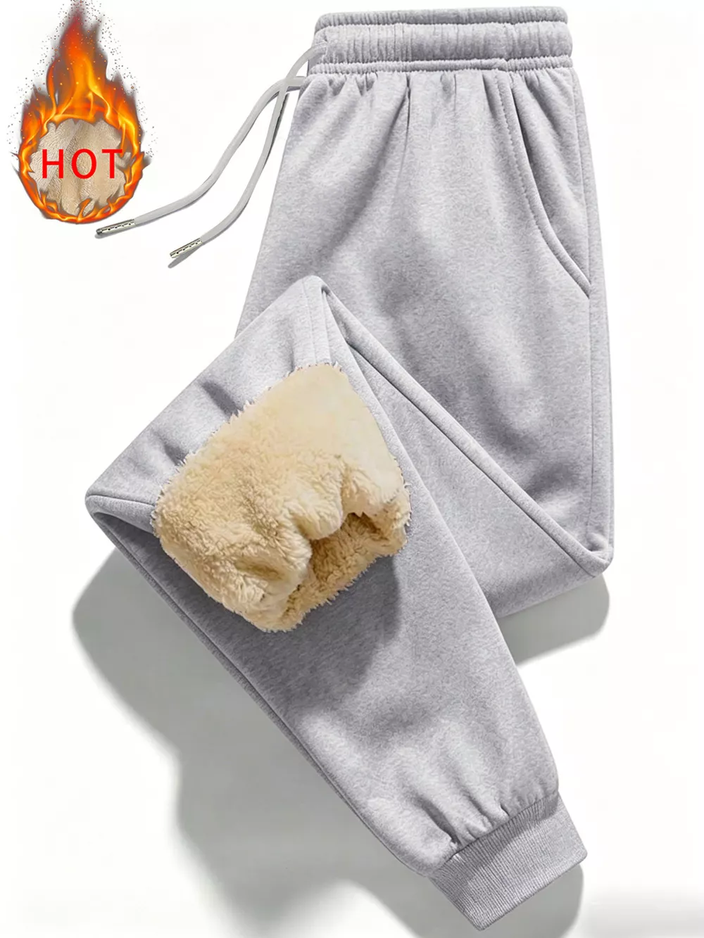 Fleece-Lined Thermal Pants, image 13