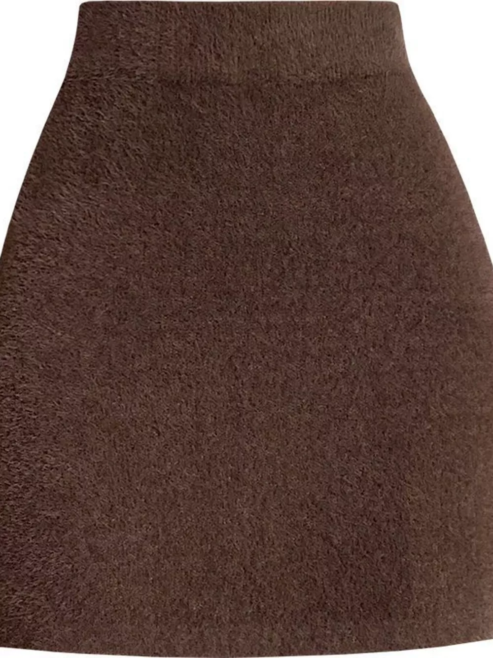 Plush Knit Mini Skirt, image 7