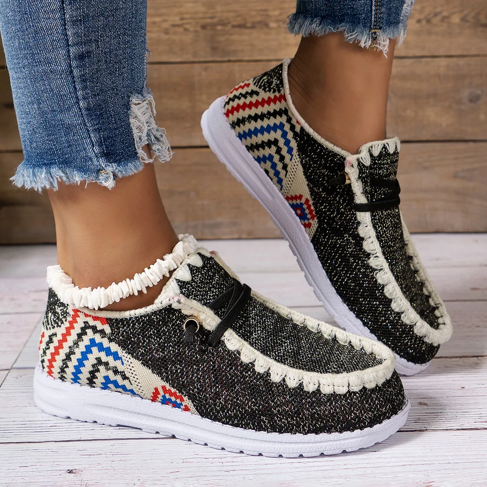 Round Toe Flats Sneakers, image 2