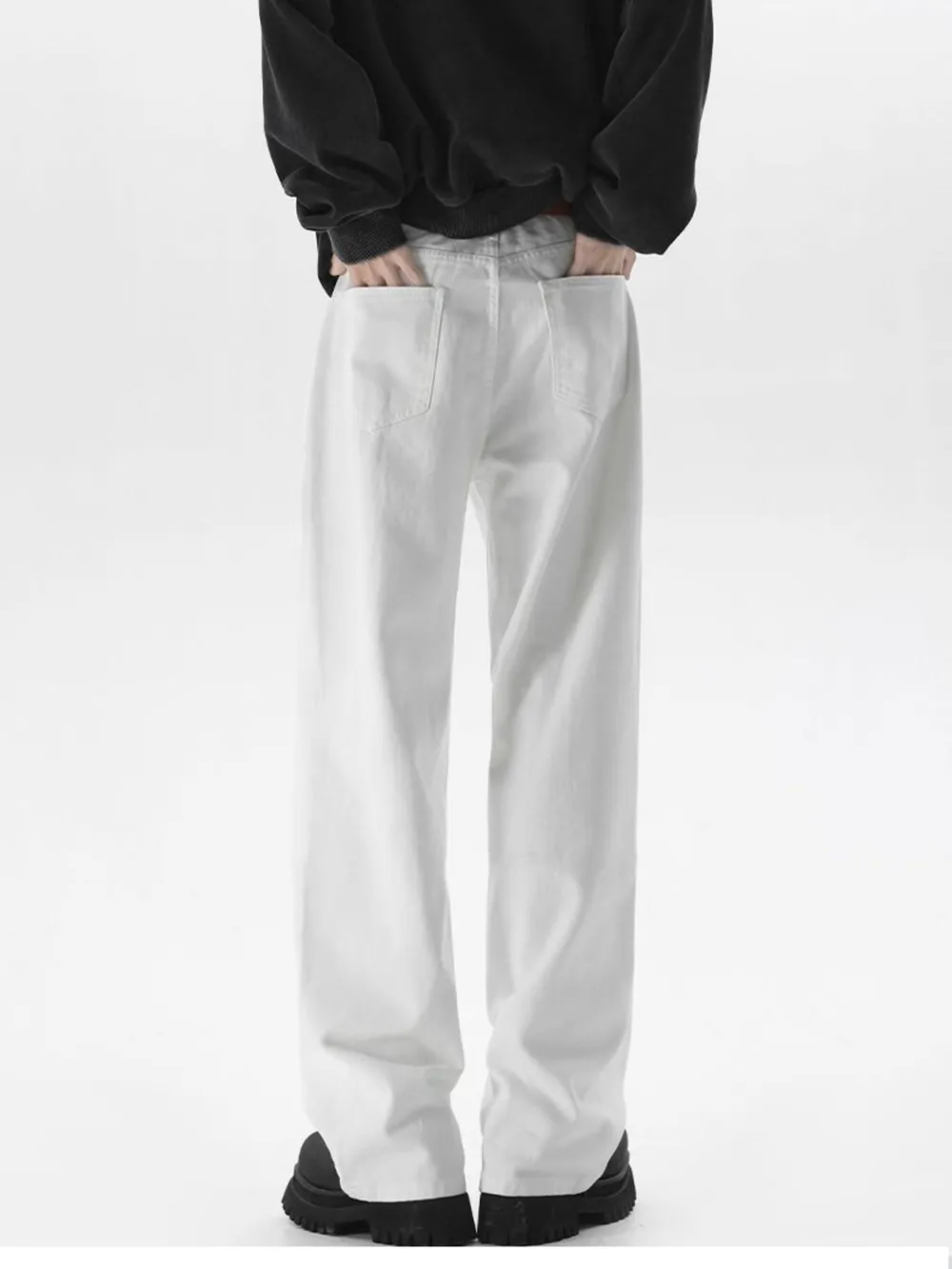 Men's Full Size Wide Leg Jeans Plus Size, image 7