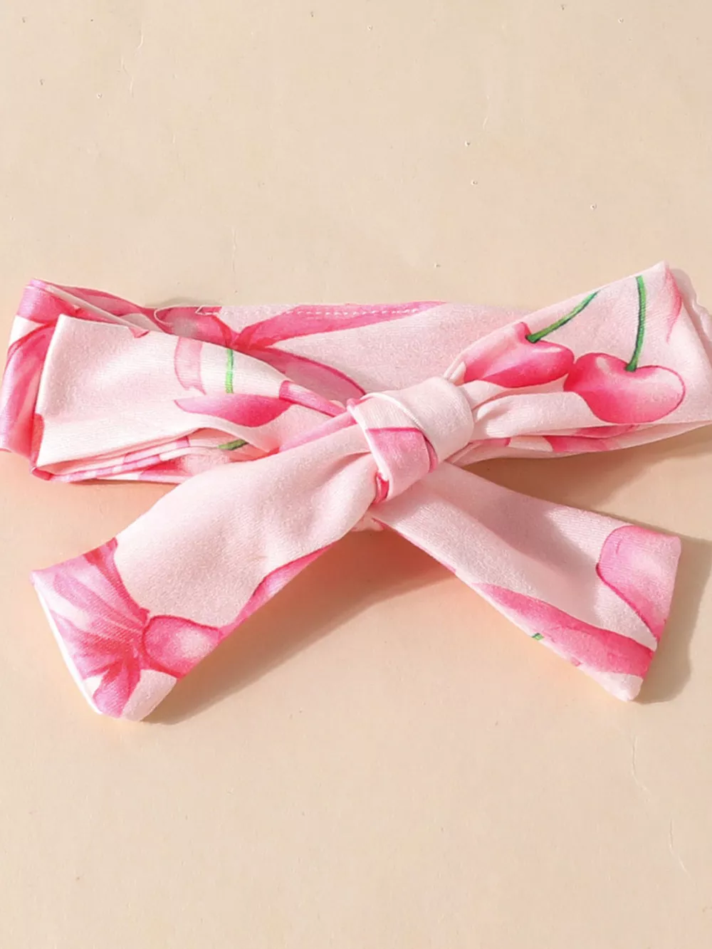 Children's Bowknot Print Ruffle Trim 3 Piece Set, image 5