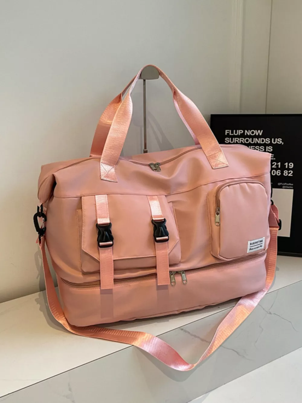 Large Capacity Multi-Pocket Travel Bag, image 2