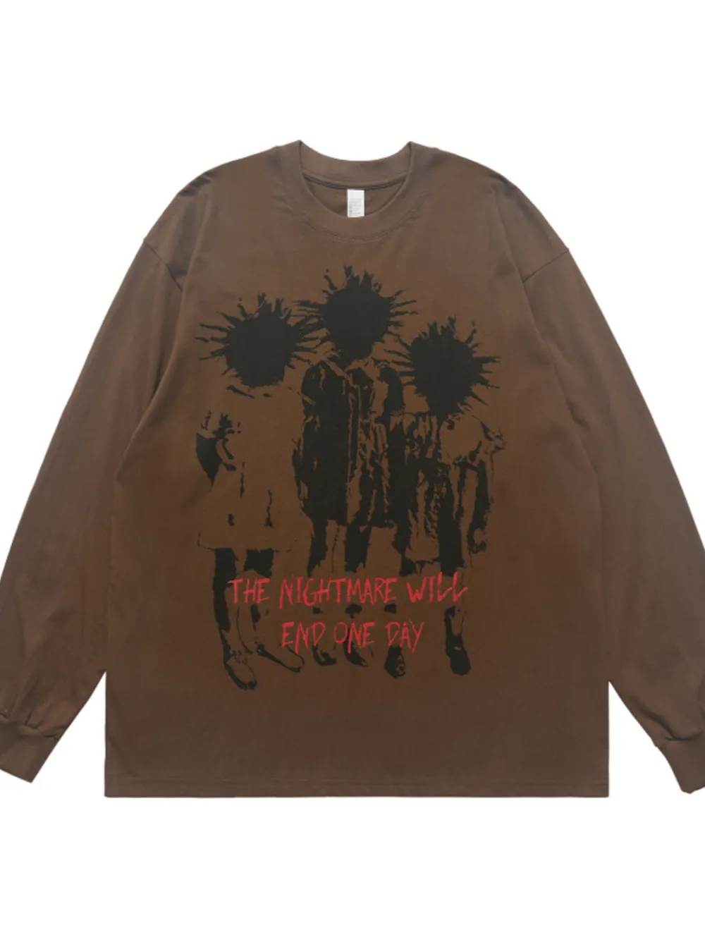 Men's Plus Size Graphic Long Sleeve T-Shirt, image 6
