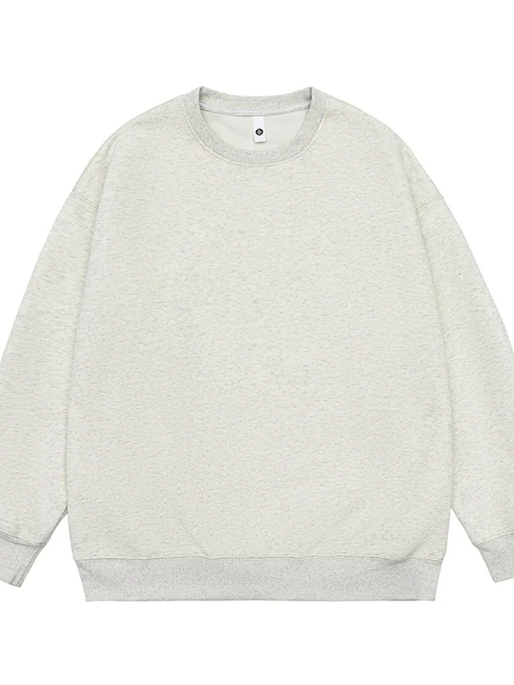 Men's Full Size Round Neck Dropped Shoulder Sweatshirt Plus Size, image 11