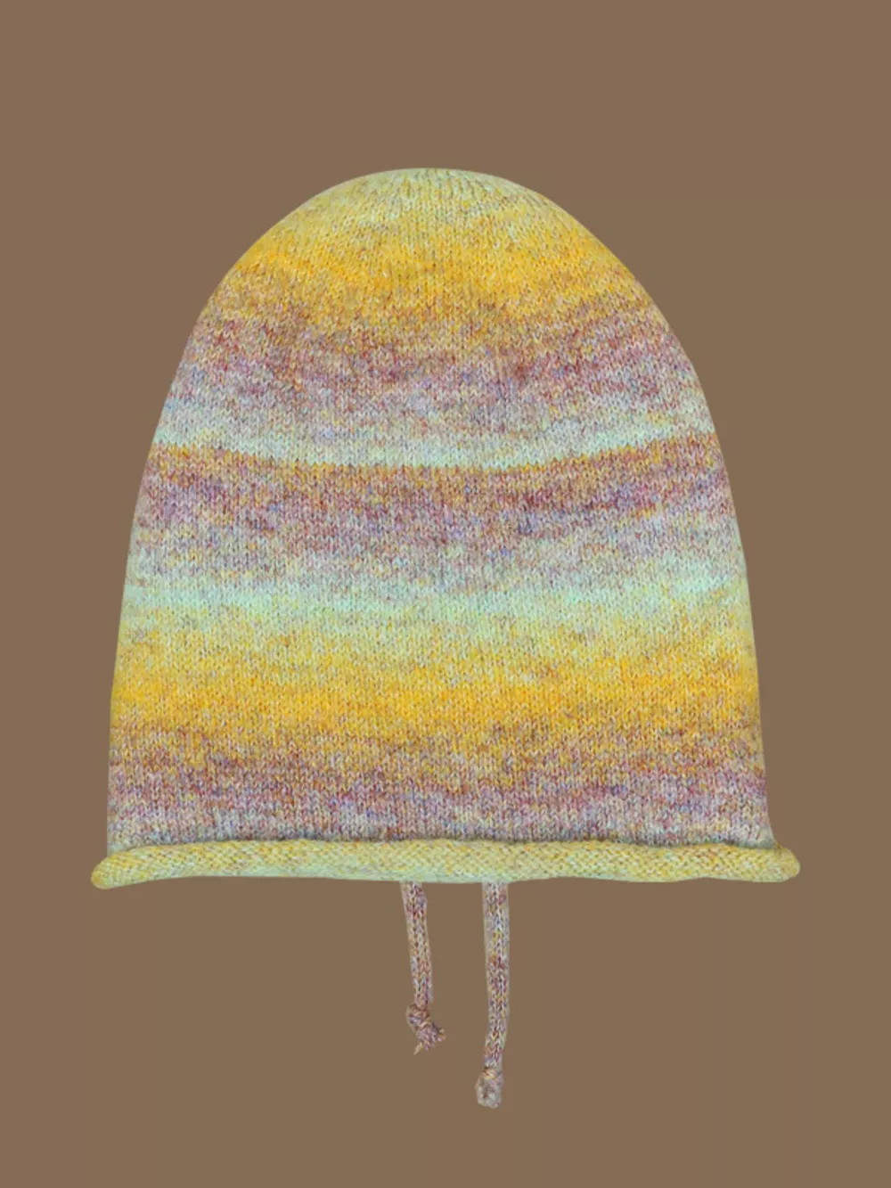 Colorful Knitted Tie-Dye Beanie Hat, image 4