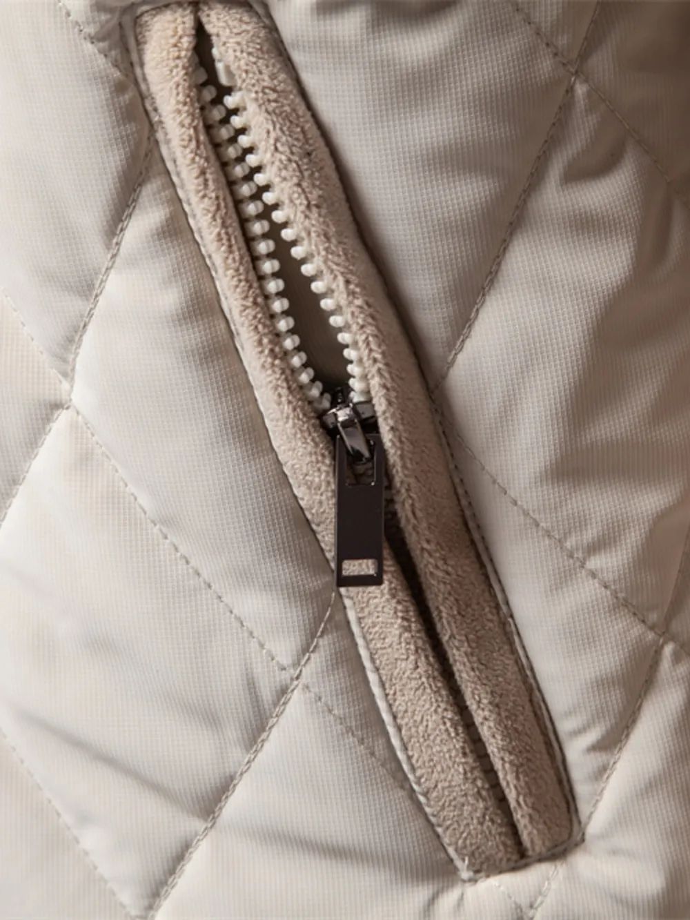 Men's Quilted Snap Down Long Sleeve Jacket, image 8