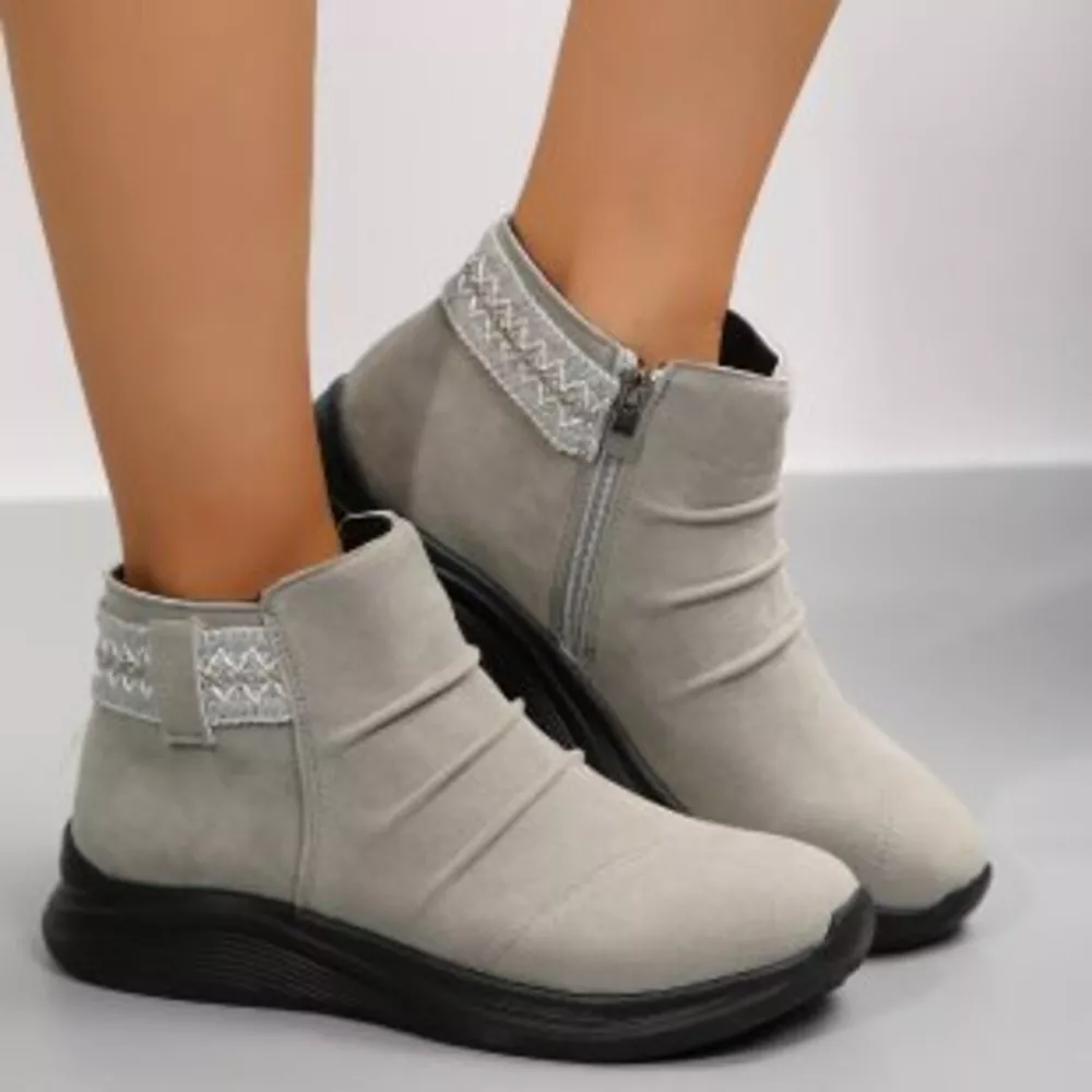 Round Toe Platform Boots, image 7