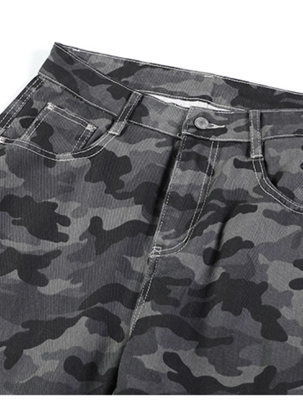 Men's Camo Wide-Leg Pants, image 4