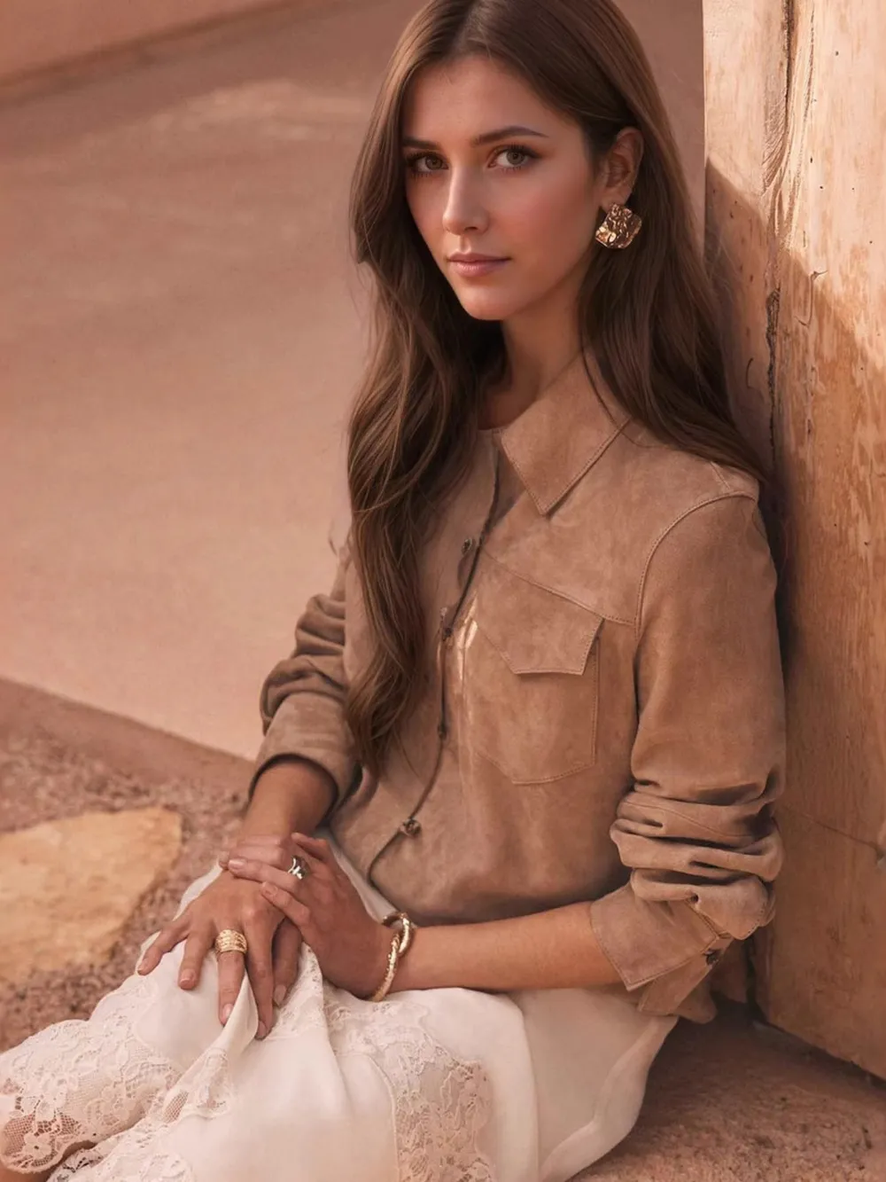Button Front Long Sleeve Jacket, image 4