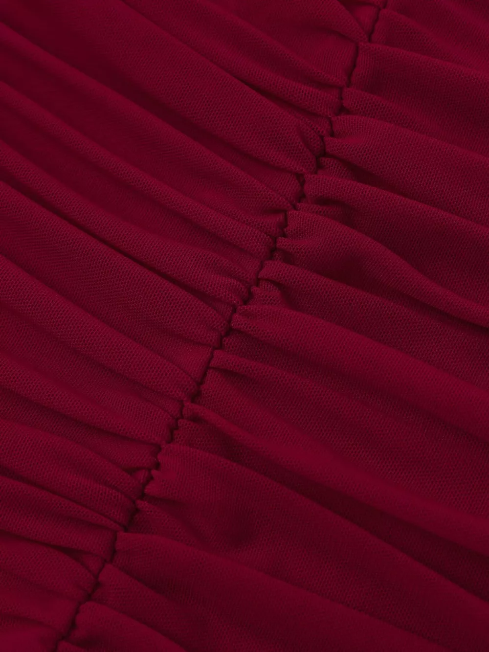 Halter Neck Ruched Slit Maxi Dress, image 12