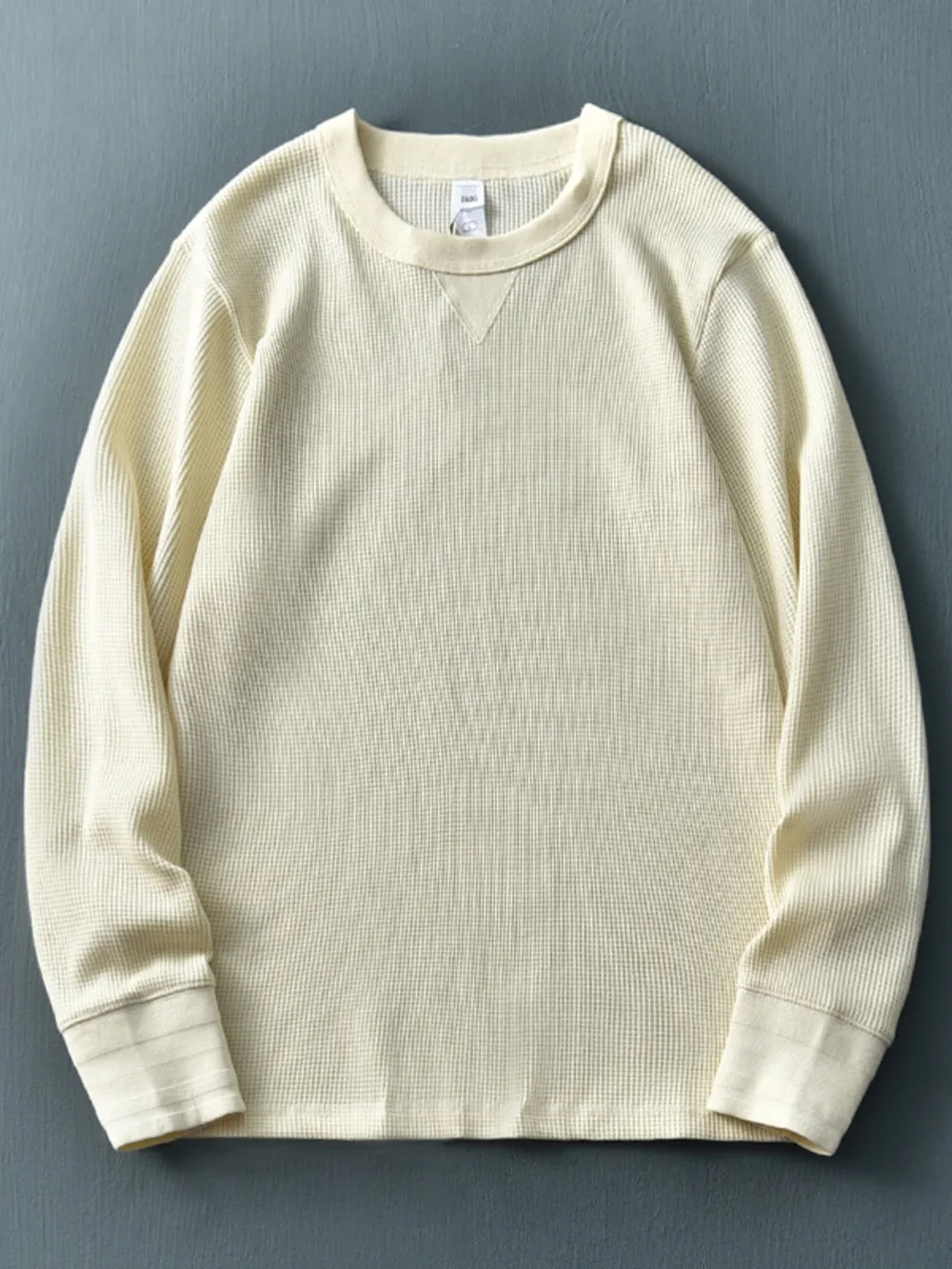 Men's Plus Size Round Neck Long Sleeve T-Shirt, image 4