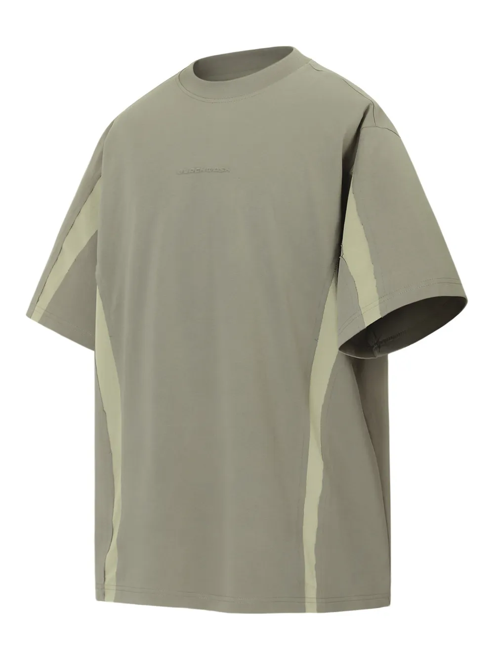 Men's Contrast Round Neck Short Sleeve T-Shirt, image 2