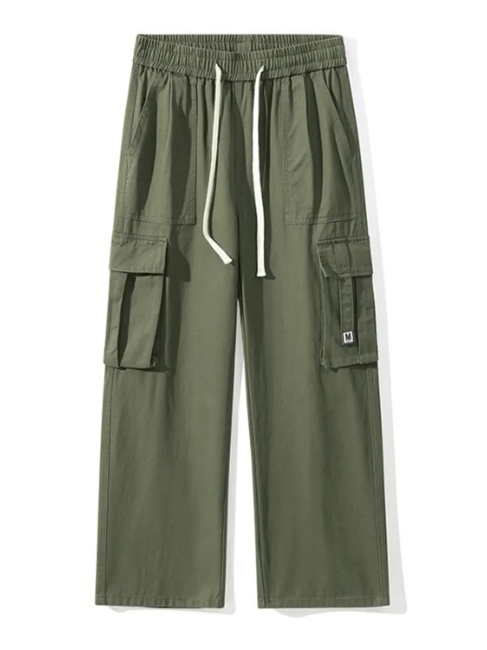 Men's Full Size Cargo Wide Leg Pants Plus Size, image 9