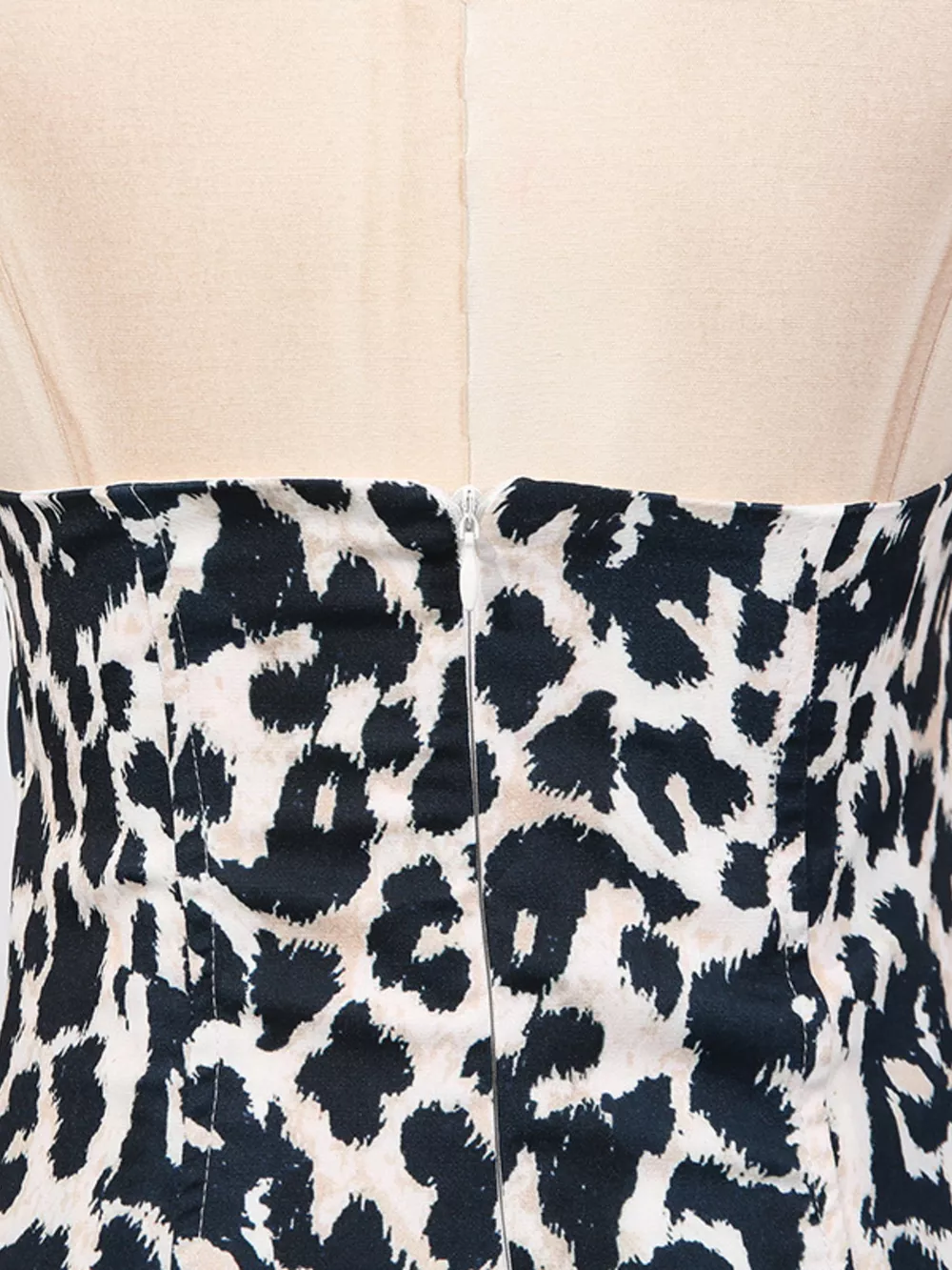 Leopard Print Halter Neck Mini Dress, image 12