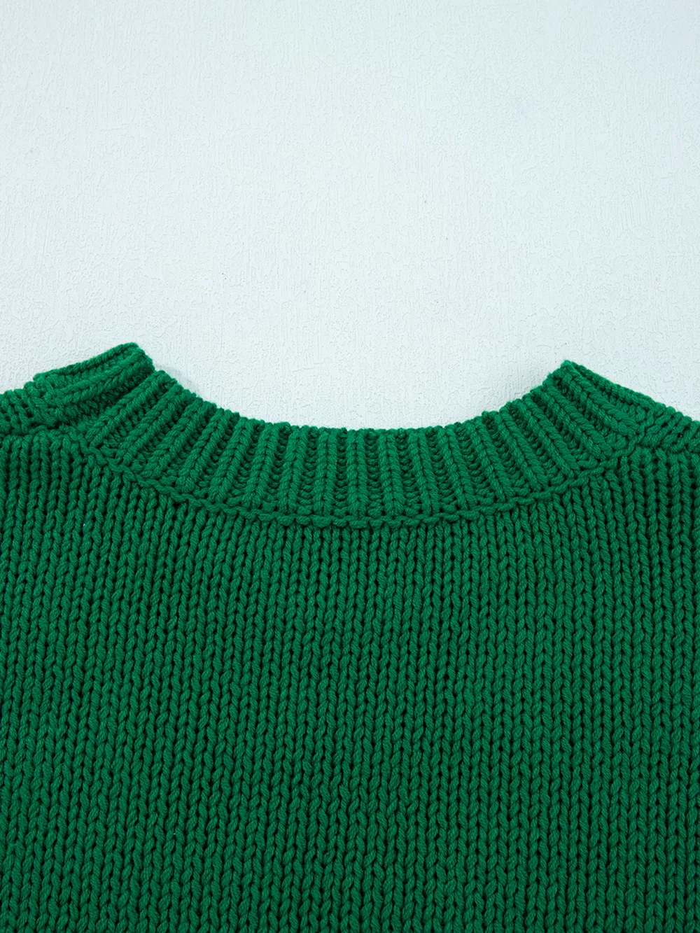 Plaid Bow Graphic Christmas Sweater, image 8