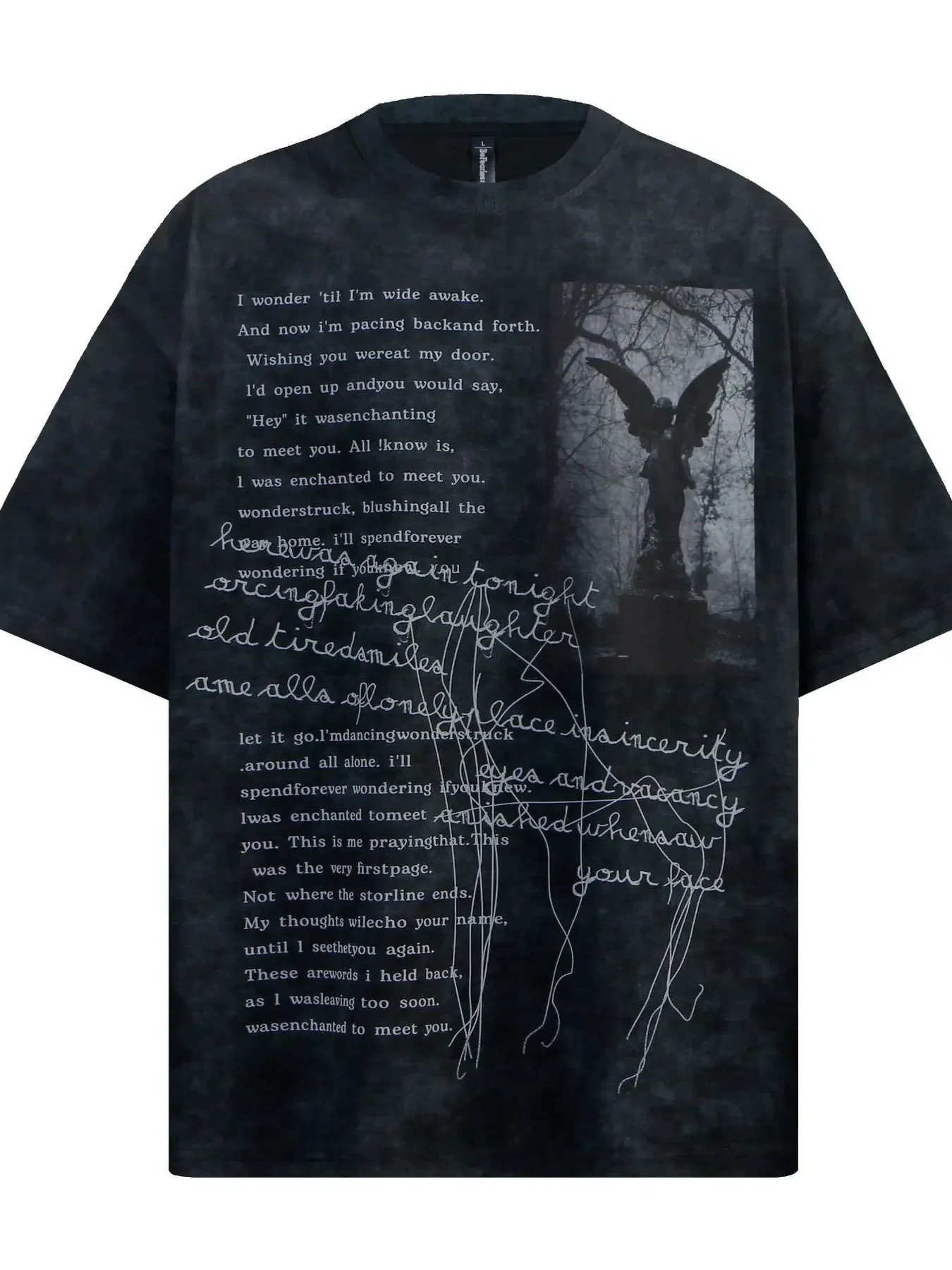 Men's Round Neck Short Sleeve Oversized T-Shirt