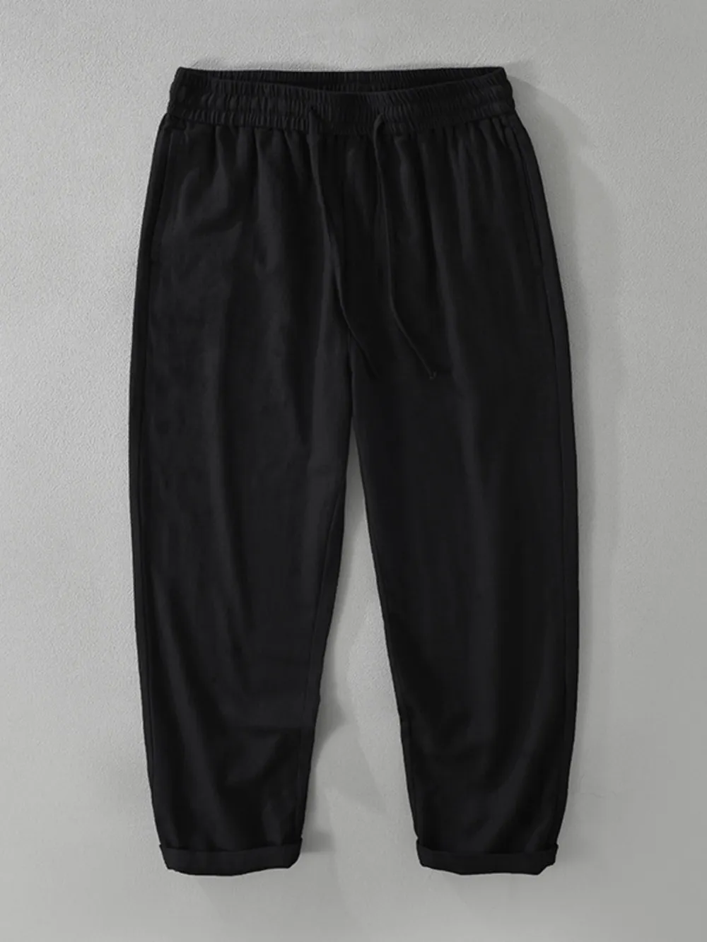 Men's Plus Size Drawstring Loose Fit Pants
