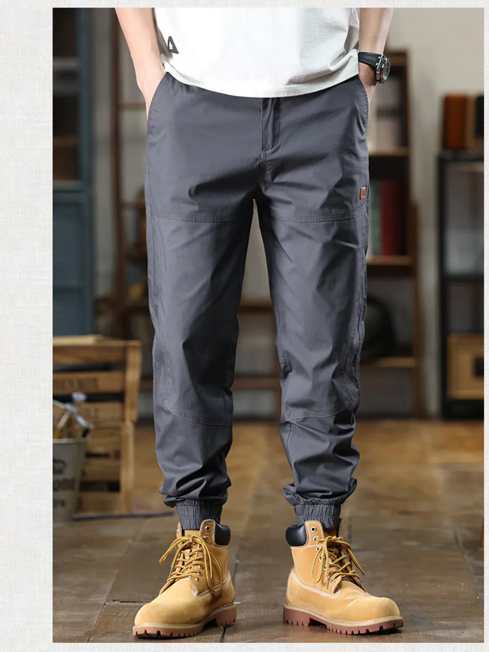 Men's Full Size Wide Leg Pants Plus Size, image 14