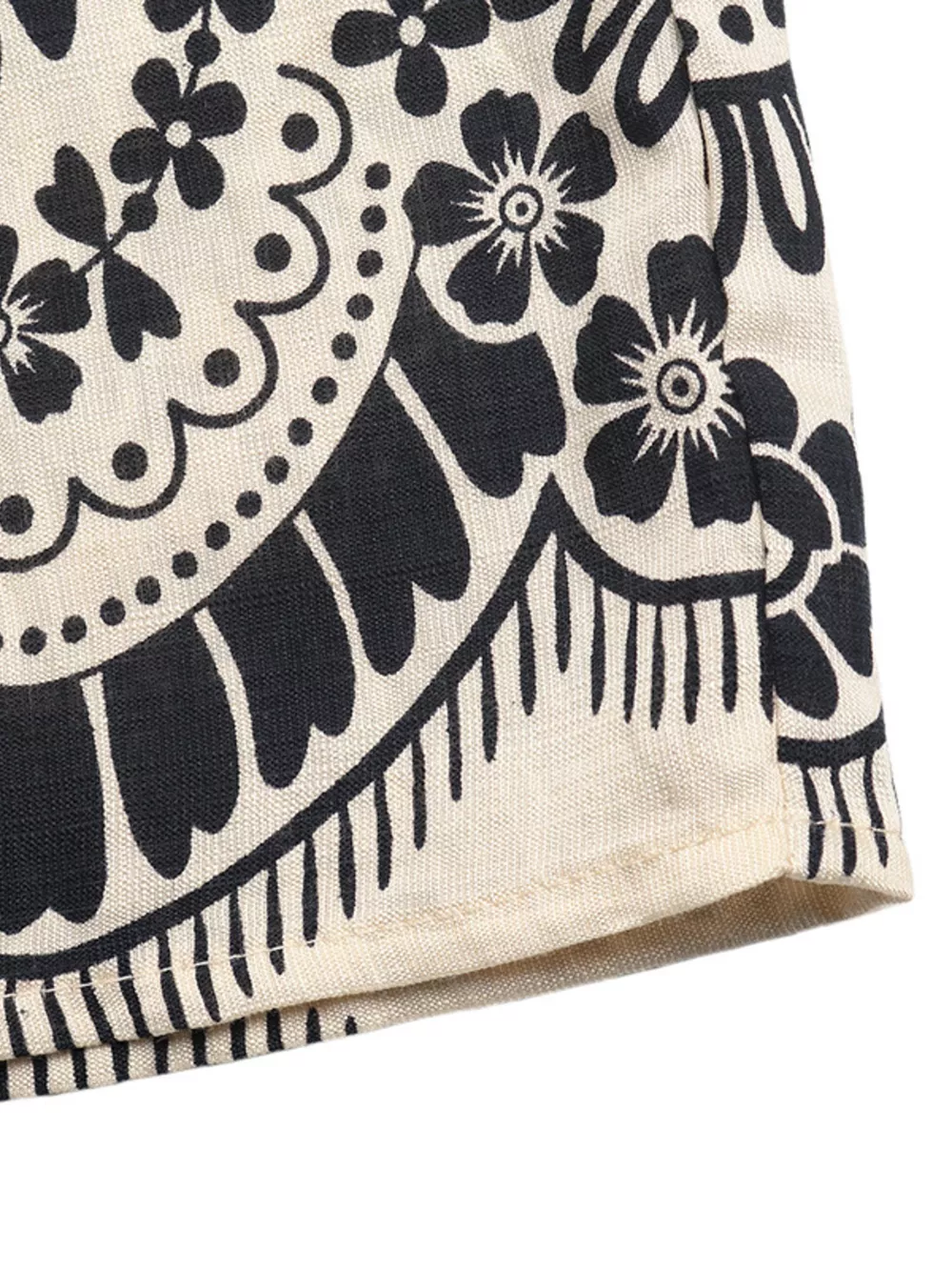 Boho Print Wide Leg Pants, image 9