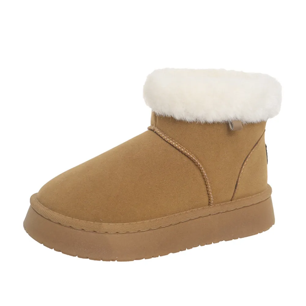 Round Toe Platform Boots, image 4