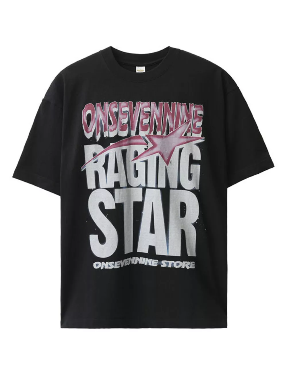 Men's Letter Graphic Round Neck T-Shirt, image 5