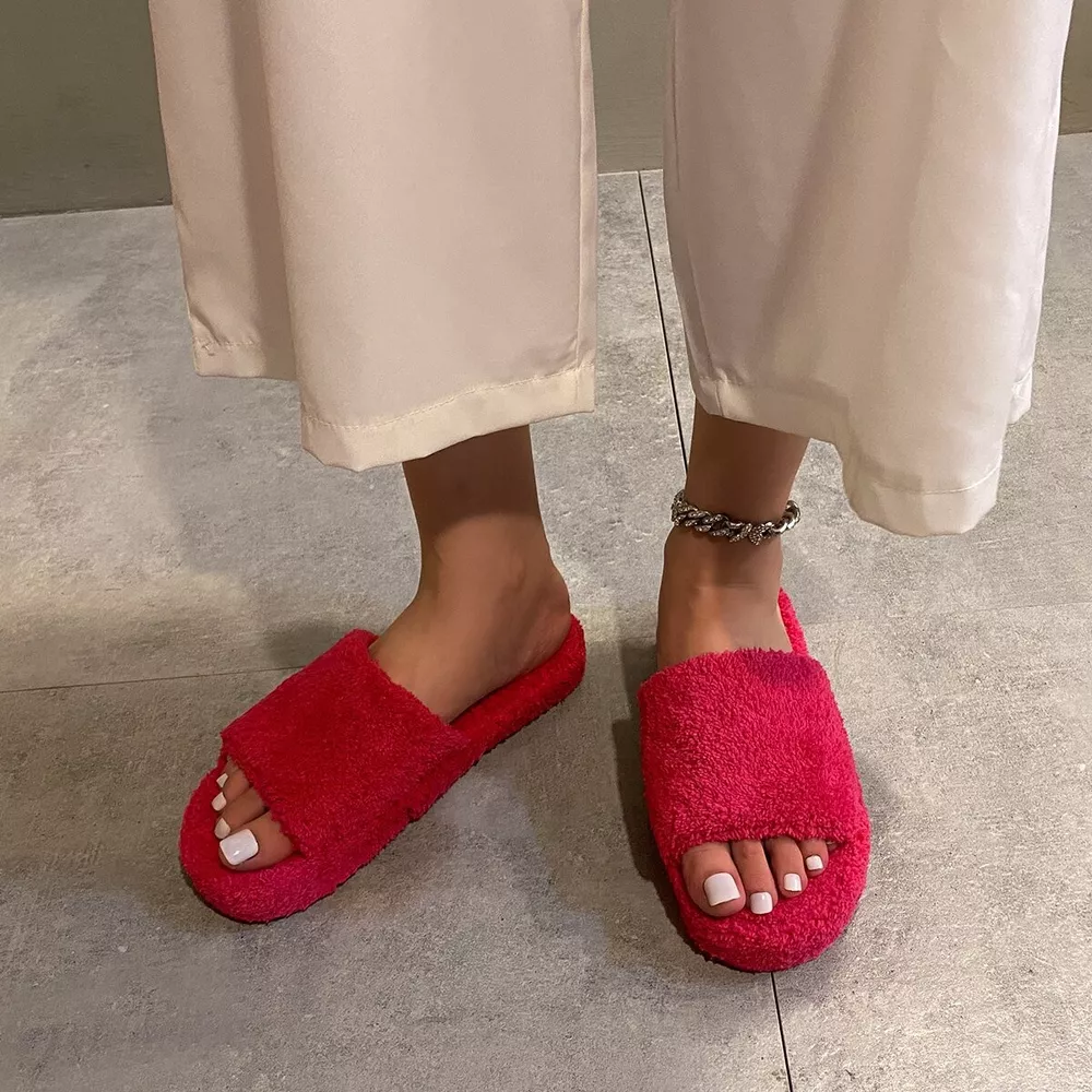 Open Toe Platform Slippers, image 15