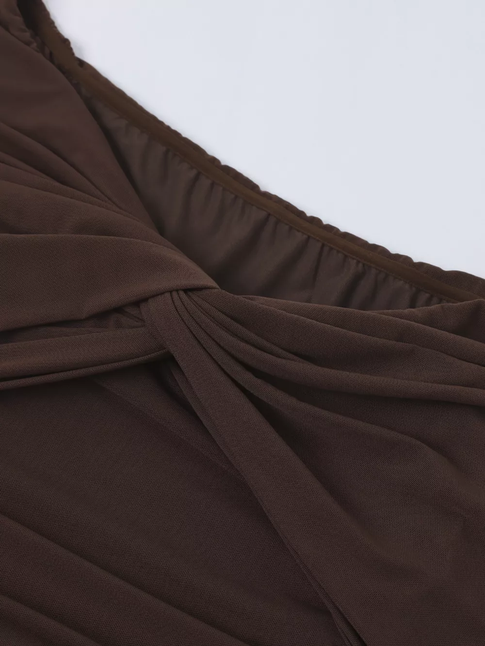 Off-Shoulder Ruched Maxi Dress, image 13