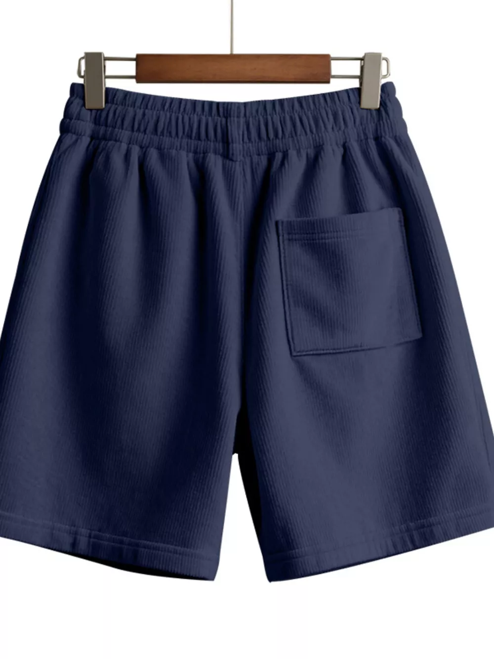 Men's Full Size Casual Corduroy Drawstring Shorts Plus Size, image 12