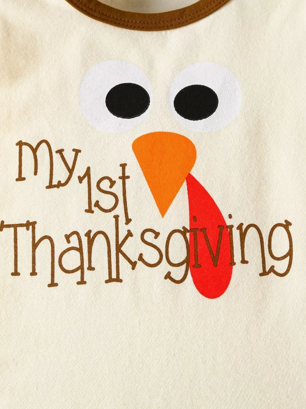 Children's My 1st Thanksgiving Turkey Graphic 3-Piece Set, image 4