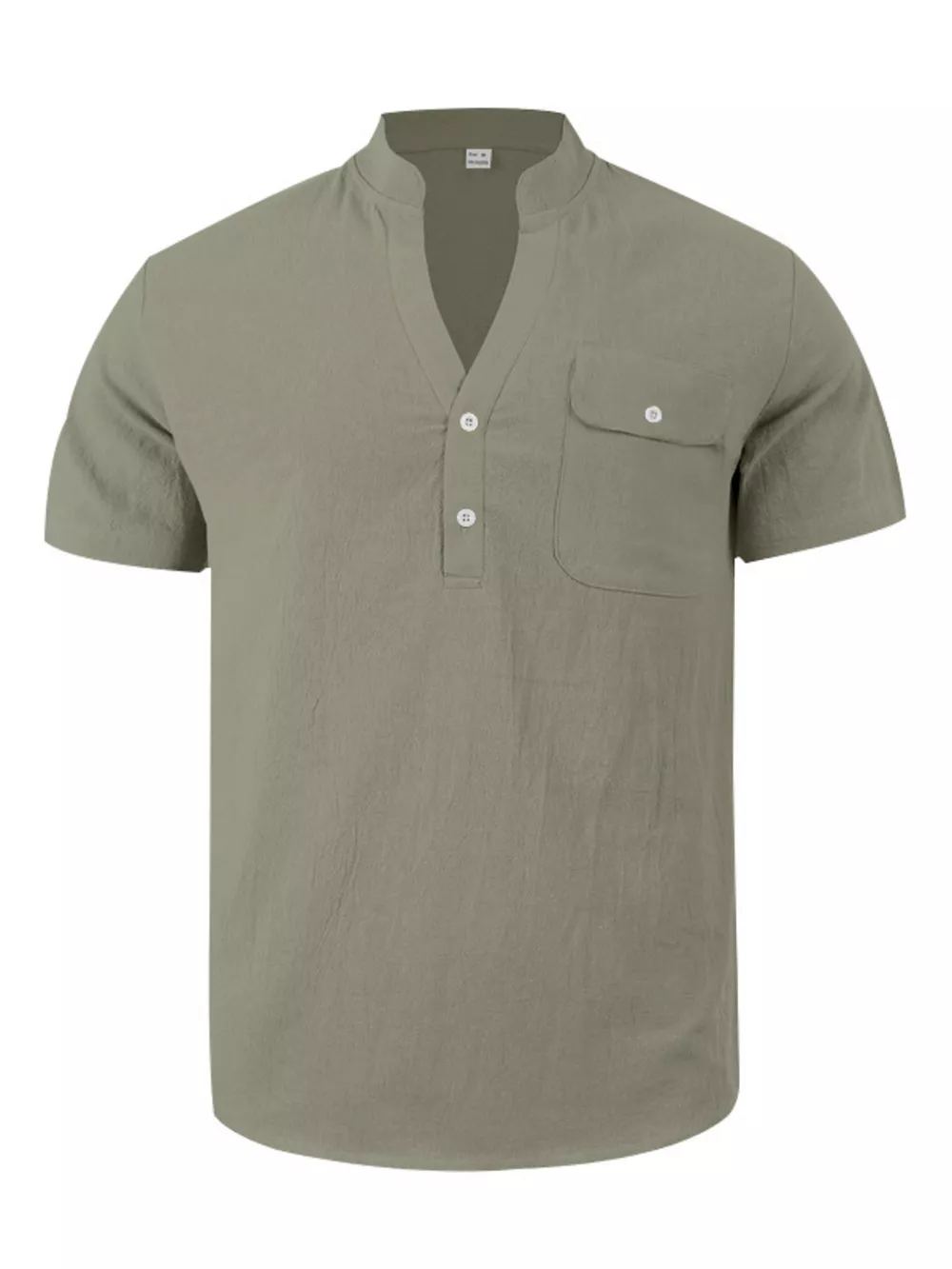 Men's Full Size Casual Short Sleeve Shirt Plus Size, image 13