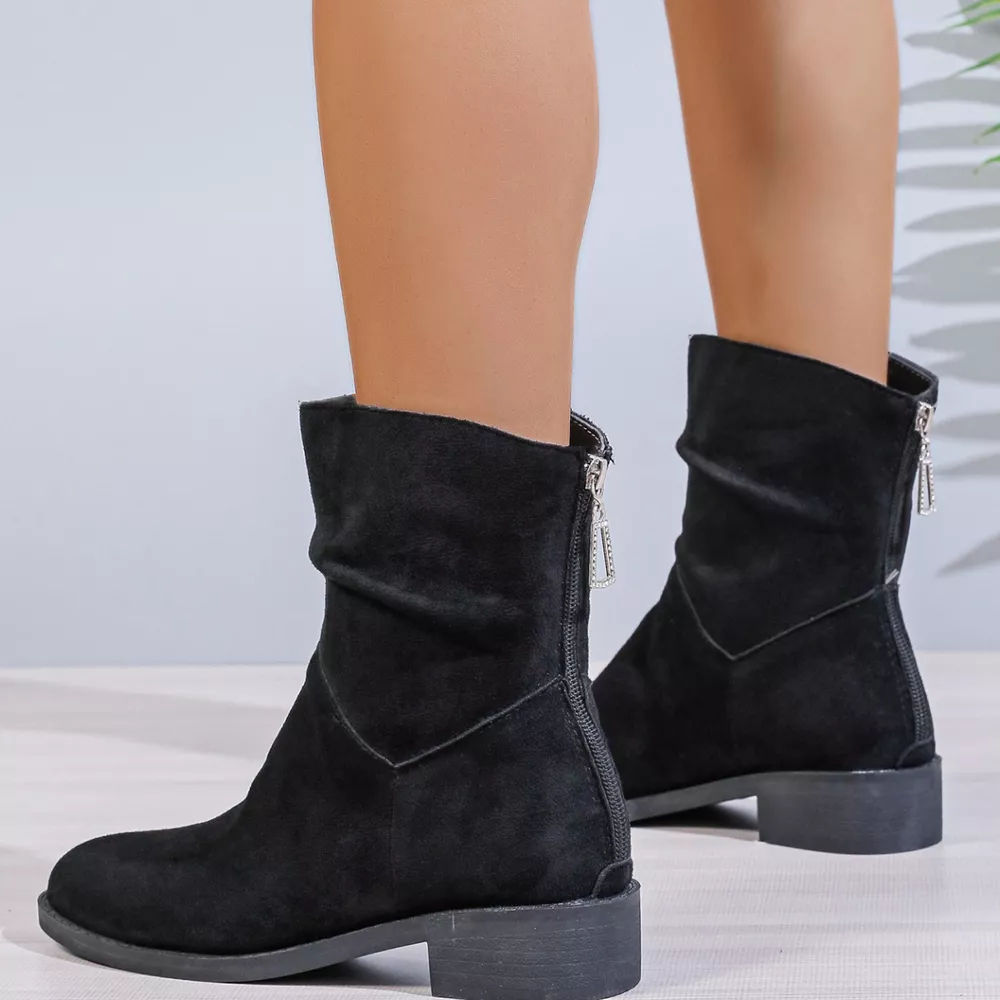 Point Toe Block Heels Boots, image 9