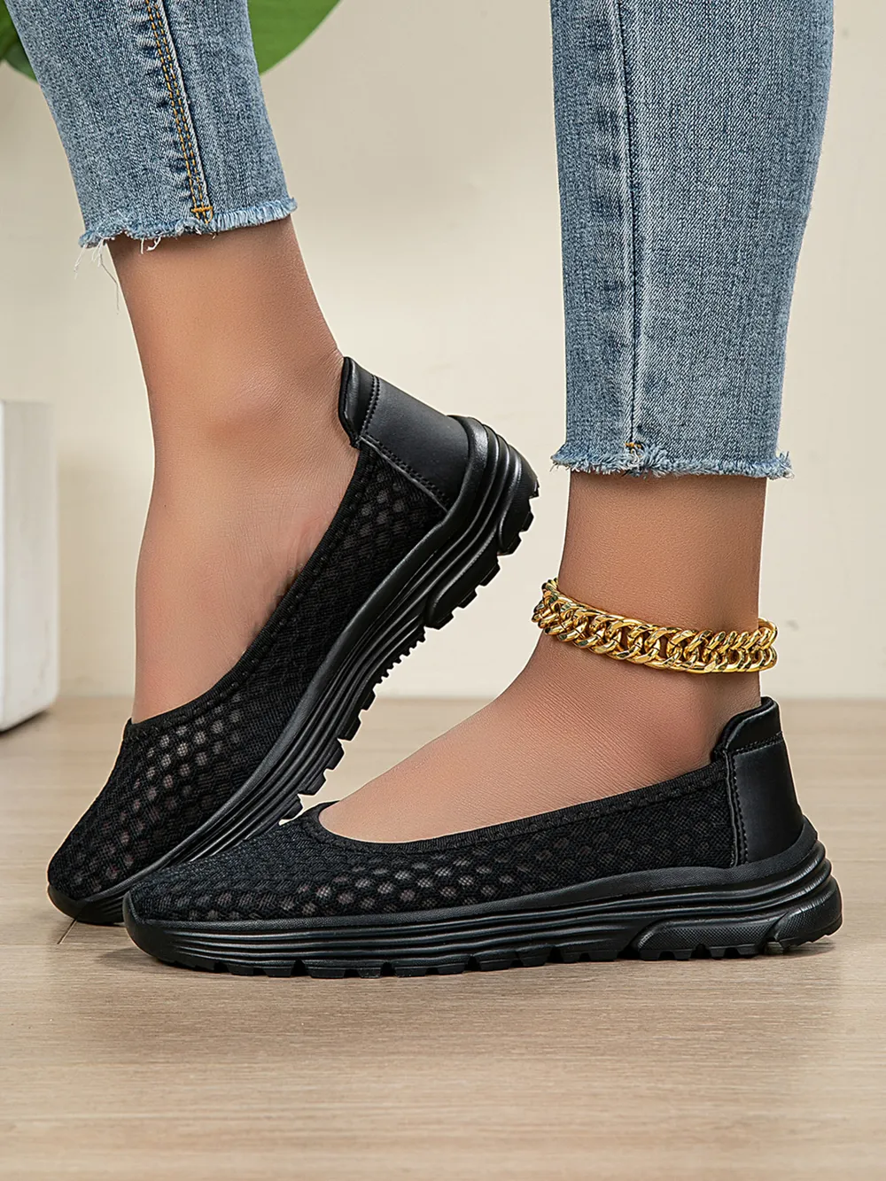 Breathable Mesh Slip-Ons, image 2