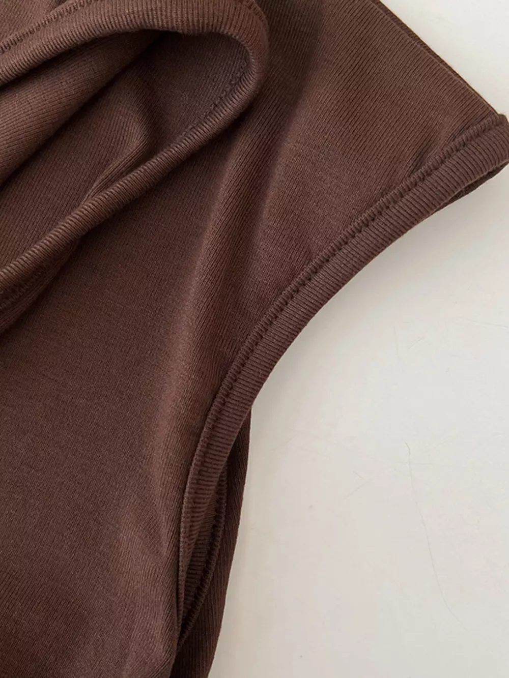 Ruched Mock Neck Tank, image 6