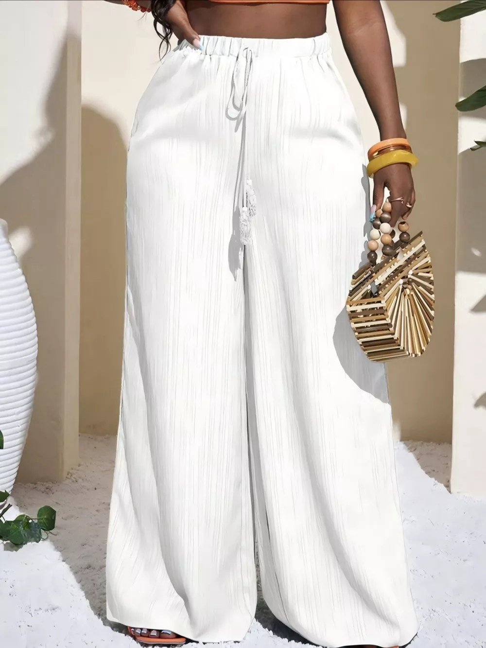 High-Waisted Wide-Leg Pants, image 23