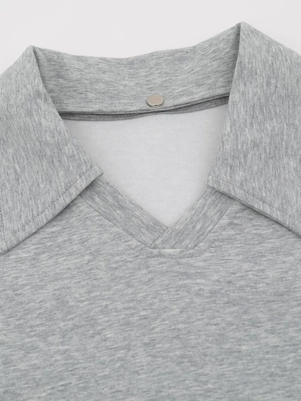 Men's Detachable Collar Short Sleeve Top, image 12