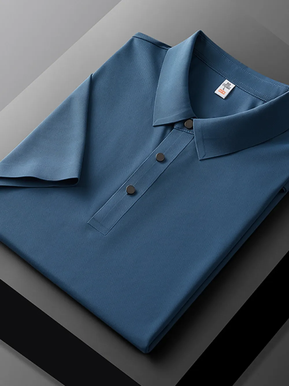 Men's Plus Size Short Sleeve Polo Shirt, image 8