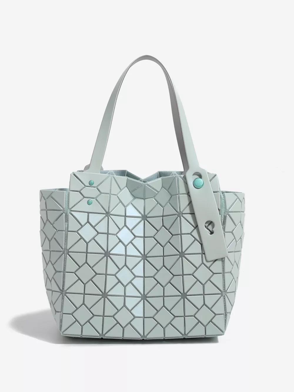 Geometric Lattice Structured Handbag, image 9
