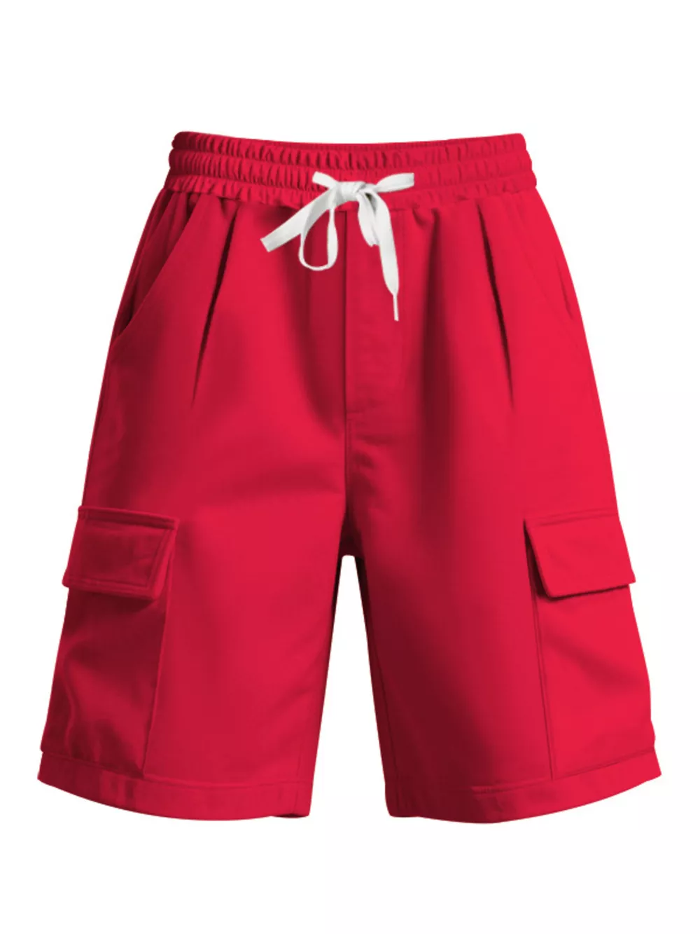 Men's Full Size Drawstring Pocketed Shorts Plus Size, image 4