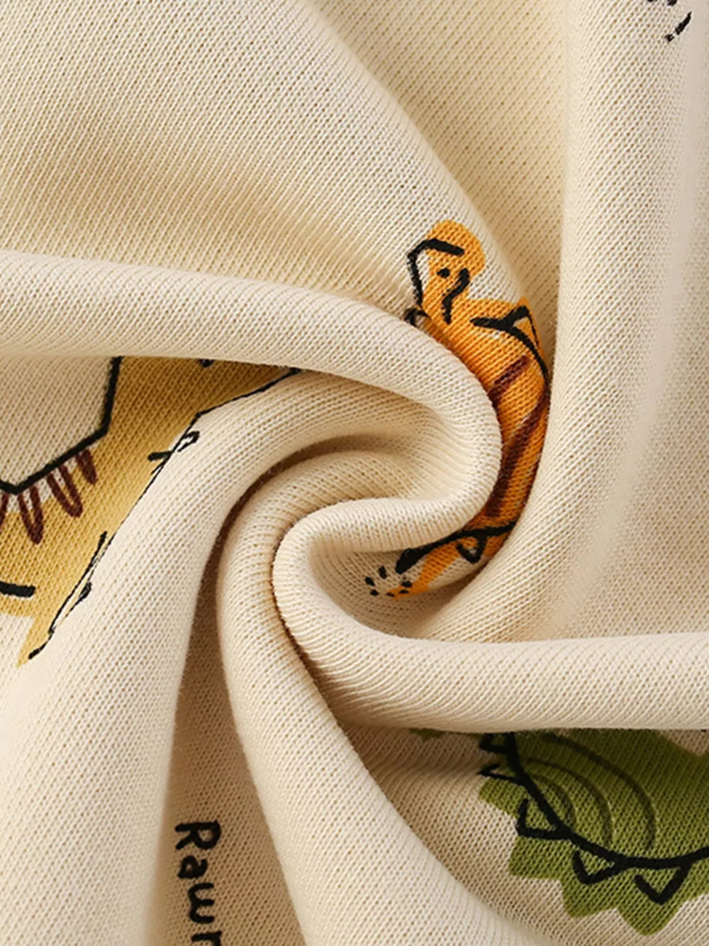 Children's Dinosaur Print Crew Neck Sweatshirt, image 3