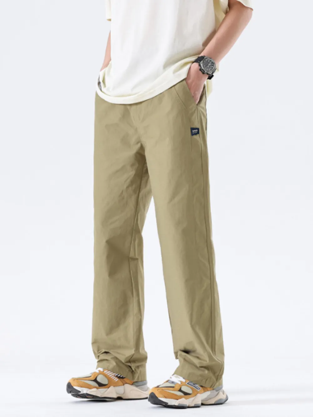 Men's Full Size Wide Leg Pants Plus Size, image 2