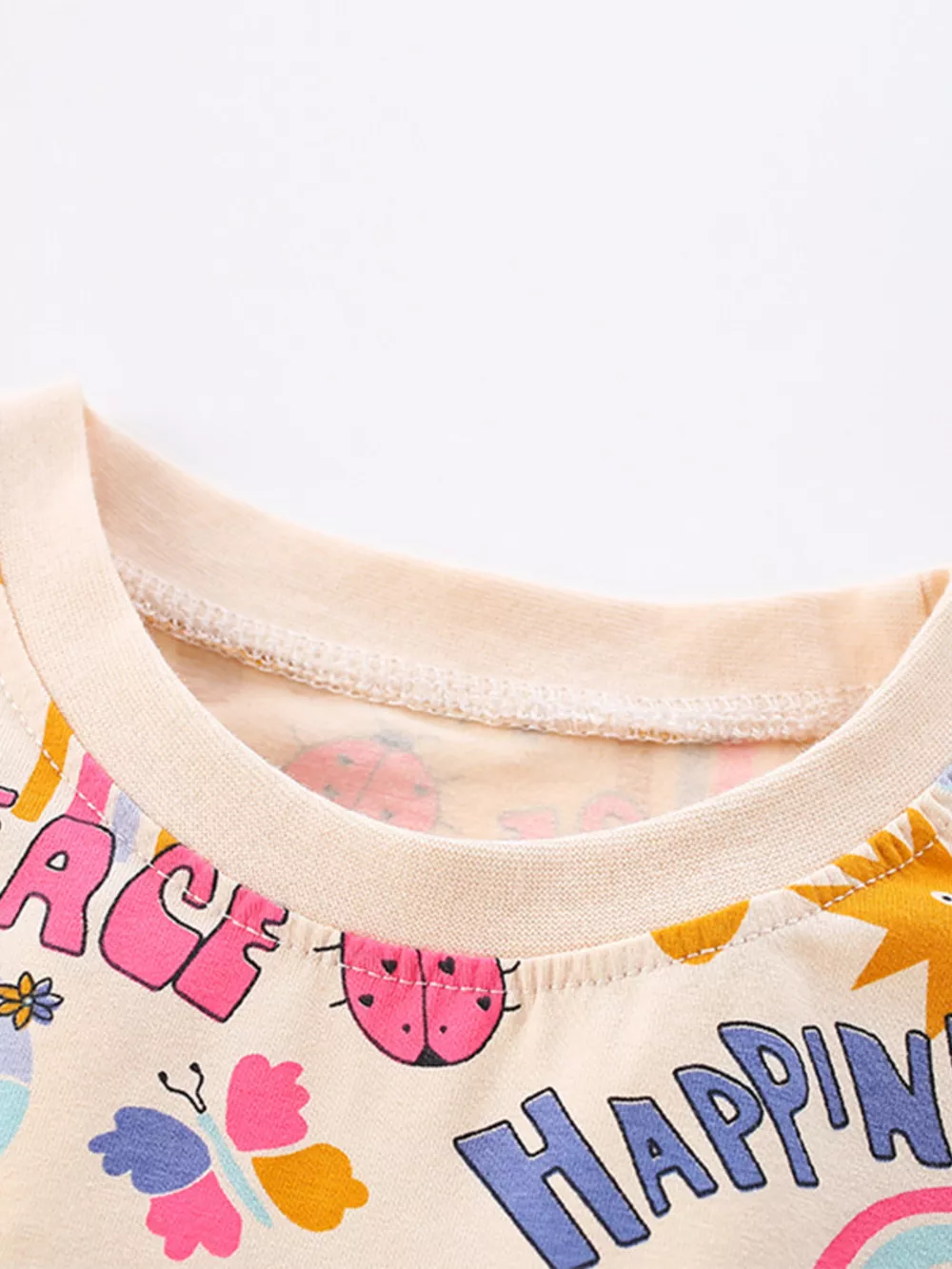 Children's Cartoon Print Short Sleeve Casual Dress, image 3