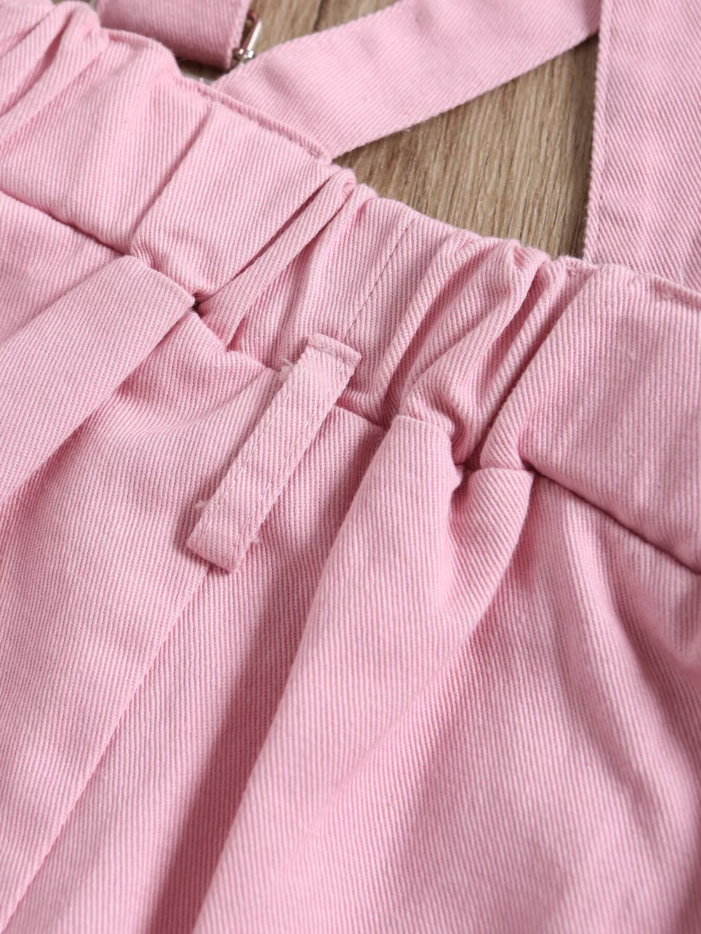 Children's Tank Top & Ripped Overalls Set, image 4